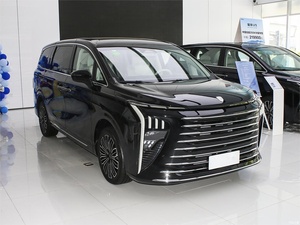 Auffälliges Design 200km Reichweite Schwarzer Plug-in-Hybrid-Elektrowagen China Luxus-MPV Dongfeng für V9 7-Sitzer Business - Product Image 3