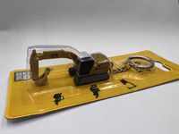 Porte-clés modèle de machine de construction Caterpillar Cat 320, pendentif excavatrice pour engins de génie civil