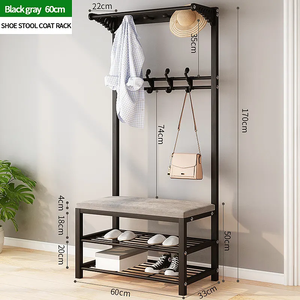 Rangement de meubles <span class=keywords><strong>à</strong></span> <span class=keywords><strong>langer</strong></span> pour chaussures présentoirs de sacs suspendus étagères de rangement d'entrée polyvalentes - Product Image 5