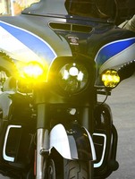 Écran d'affichage LED haute luminosité, phare de moto, projecteur, système d'éclairage intelligent JPAD J7H, garantie 1 an