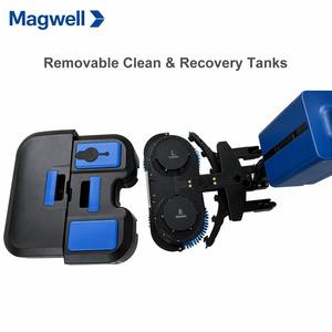 New Mini <b>Walk</b> Behind Self-Propelled Floor Scrubber E430B Cordless Lithium Battery Cleaning <b>Machine</b> LED Light for Workshop Office - Product Image 6