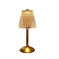 Lampe de table européenne, petite, pour chambre à coucher, décoration de mariage, abat-jour en tissu, lumière d'ambiance chaude, lampe de chevet moderne minimaliste