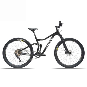 Bicicleta de Montaña <span class=keywords><strong>MTB</strong></span> de Aluminio con Suspensión Completa, 27.5/29 Pulgadas, 10 Velocidades, Eje Pasante M4100, Frenos de Disco Hidráulicos, Cómoda, Ligera, Todoterreno - Product Image 2