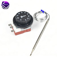 BRIGHT Kualitas Tinggi 0~80 ℃   Termostat Pelangi Dial, Termostat Kenop Listrik Industri, Pengontrol Suhu