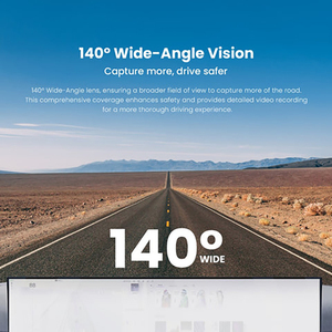 Camera hành trình ô tô DDPAI N5 hai ống kính, độ phân giải 4K Ultra HD, màn hình LCD, <span class=keywords><strong>Bluetooth</strong></span>, tầm nhìn ban đêm, ghi hình trước sau, màu đen - Product Image 2