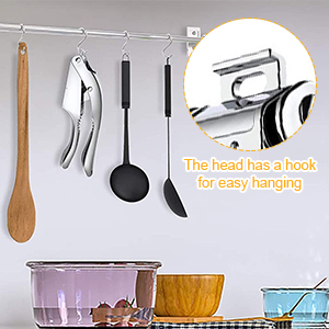 Premium Manual Stainless Steel Kitchen Garlic Press Set Detachable Heavy-Duty Rust-Proof Design Ergonomic Handle <b>Vegetables</b> <b>Tool</b> - Product Image 5