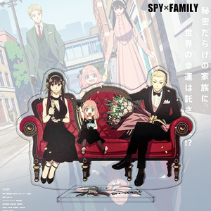 ขายส่งสแตนดี้อะคริลิค SPY FAMILY ขนาด 16 ซม. 100 แบบ พิมพ์สองด้าน HD สั่งทำได้ รูปภาพอันยา ยอร์ สำหรับตกแต่งโต๊ะ - Product Image 1