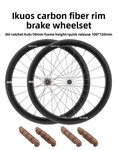 700C Road Wave Wheelset Carbon Fiber Disc Center <b>Lock</b> 24 Spokes Ultra-lightweight 28mm Wide China <b>Wheels</b> Carbon Fiber Constructi - Product Image 6