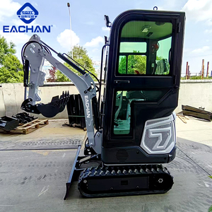 Прямые продажи, небольшой экскаватор EACHAN, 1,2 тонн, садовый сад, землеройный мини-экскаватор, домашний дизельный Гусеничный мини-экскаватор - Product Image 4