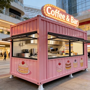 Kiosque de café préfabriqué en conteneur maritime à prix de gros, <span class=keywords><strong>bar</strong></span> à café en conteneur à vendre - Product Image 1