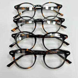 Montures de lunettes en acétate pour filles rondes à la mode rétro Montures de lunettes optiques <span class=keywords><strong>Correction</strong></span> de la vision Vente en gros mixte - Product Image 1