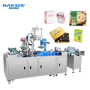 電気自動香水バーチョコレートピザ石鹸カートンセロハン包装機3D透明フィルムガラス木材包装 - Product Image 1