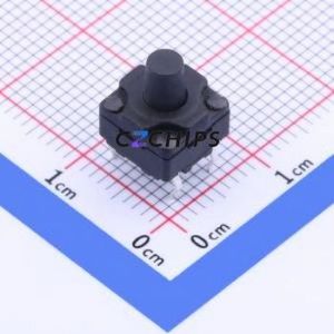 K2-1843DP-L4SW-02 Tactile Switch Through hole Component (THT) Switch 2.5N Through Hole 8mm 8mm - Product Image 1