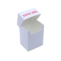 Boîte de protection pour cartes de jeu en plastique personnalisée de haute qualité avec couleur personnalisée pour les cartes Yugioh TCG