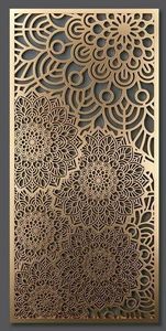 Luxury Hotel Precious Metals Chrome Plated <b>Heavy</b> <b>Duty</b> Decorative Screen - Product Image 2