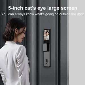 हॉट-सेलिंग स्मार्ट लॉक 3 डी चेहरे की बायोमेट्रिक पहचान फिंगरप्रिंट पासवर्ड घर के उपयोग के लिए उपयुक्त स्मार्ट डोर लॉक - Product Image 3