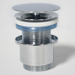 2024 Watermark Brass đẩy xuống Pop Up bồn tắm lưu vực Stopper chất thải bấm vào Clack bồn tắm cống mà không tràn - Product Image 1