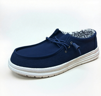Logo personnalisé hommes minimaliste zéro goutte pieds nus toile pieds nus chaussure hommes décontracté urbain travail bureau Stress mocassins étincelles