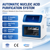 Système de purification automatique des acides nucléiques pour l'extraction d'ADN/ARN, machine PCR, vente chaude