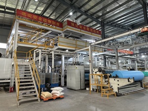 Máquina Spunbond de alta capacidad y la mejor calidad de vigas dobles <span class=keywords><strong>SS</strong></span> para hacer pañales para bebés - Product Image 3