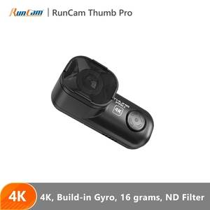 New Arrival RunCam Thumb Pro <b>4K</b> V2 Bigger FOV New Version MINI Action FPV <b>Drone</b> <b>Camera</b> 16g Bulit-in Gyro Wide Angle - Product Image 6