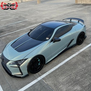 Alerones Delanteros, Canards para Puertas, Decoración de Fibra de Carbono Seca para Lexus LC500 LC500H, Alerón Trasero - Product Image 1