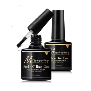 7.5ml Base Caoutchouc/Sans Essuyage Couche de Finition <span class=keywords><strong>Semi</strong></span> Permanente Soak <span class=keywords><strong>Off</strong></span> UV LED Gel Vernis à Ongles Cosmétiques Nail Art Vernis - Product Image 1