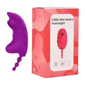 Masturbateur féminin en silicone, télécommandé par application, amélioré, invisible, portable, forme papillon petite abeille, 100% étanche, sensation réaliste - Product Image 5