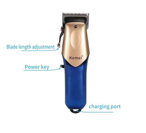 <span class=keywords><strong>Tondeuse</strong></span> à cheveux électrique Kemei KM-2615, <span class=keywords><strong>tondeuse</strong></span> à cheveux pour salon de coiffure, tête de sculpture à huile, pousse-bordure <span class=keywords><strong>blanc</strong></span> <span class=keywords><strong>dégradé</strong></span>, lame en acier au carbone - Product Image 3