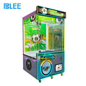 Machine d'arcade grue à monnayeur BLEE sur le thème du football, jeu à prix avec joystick lumineux LED pour enfants et adultes, idéale pour les centres commerciaux - Product Image 4