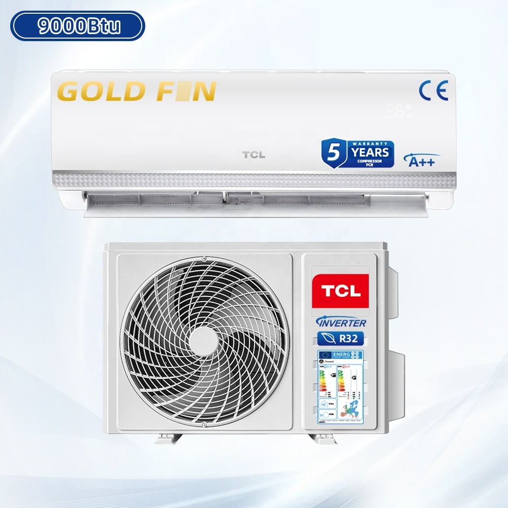 TCL Aire Acondicionado Split R32 1ton 2ton 9000-24000 Btu Wifi Heat Pump Wall Mounted Inverter Air Conditioners for Home