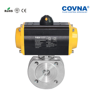 Válvula de bola delgada de retorno por resorte de acero inoxidable COVNA DN50 de 2 pulgadas - Product Image 6