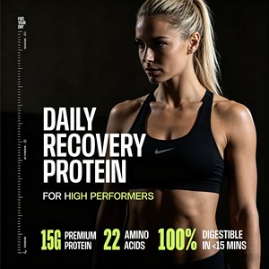Shot de Proteína 30ml, 15g de Proteína, Colágeno Nano-Hidrolizado de Animales Alimentados con Pasto, Sin Gluten, Sin Grasas ni Azúcares, 22 Aminoácidos, 0 Carbohidratos, Sabor a Bayas - Product Image 4