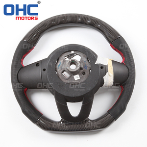 Volante de fondo plano de fibra de carbono, LED, para <span class=keywords><strong>mini</strong></span> <span class=keywords><strong>cooper</strong></span> f55 f56 f57 - Product Image 5