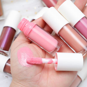 Grossistes de gloss à lèvres, marque privée, tube carré de luxe, couleur nude, brillant, hydratant, transparent, végan, waterproof - Product Image 3