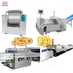 Fully Automatic Small Cheese Soda Cracker Line Crisp Biscuit Make Machine Price Supplier