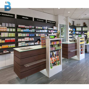 Vitrine et étagères de <span class=keywords><strong>pharmacie</strong></span> BETTTER avec verre et acier inoxydable, couleur et taille personnalisées, éclairage LED, garantie de 2 ans - Product Image 5