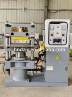 Machine de vulcanisation de semelles de chaussures en mousse EVA avec moteur DZJX, petite bande transporteuse, 380V 3kW, presse de vulcanisation de joints toriques en caoutchouc