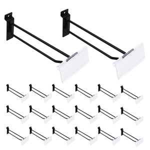 Tốt nhất bán nhà máy bán buôn 4mm 5mm 6mm Đường kính dây kim loại Pegboard hiển thị treo Hooks - Product Image 5
