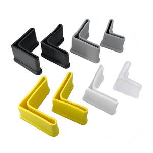Capuchon de protection en PVC pour profilé en L, couvercle de pied pour profilé d'angle, capuchon d'extrémité pour support de rack, fabriqué en Chine - Product Image 6