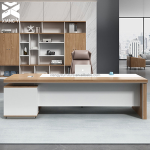 Cheap Price Luxury L Shape Ceo boss Executive Office Desk Office Traditional Furniture Desk for Office Building Office Furniture - Product Image 4