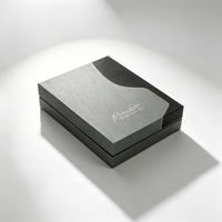 Cajas de regalo de dos piezas con logotipo personalizado, caja de regalo rígida para embalaje de vino, caja de botella de vino de lujo para embalaje de regalo de champán