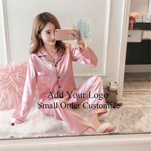 Customized Ladies <strong>Button</strong> Down Loungewear Female Pajamas Set Women Sleepwear - Product Image 4