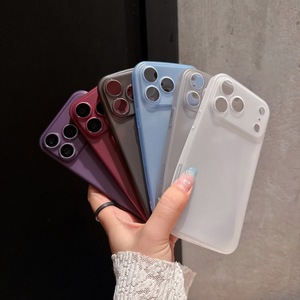 Étui en PP ultra fin et léger pour iPhone 18 Pro Max, coque arrière mate givrée, anti-rayures - Product Image 3