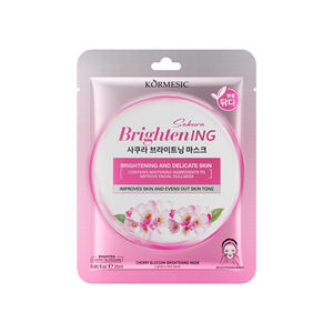 Masque facial éclaircissant à la fleur de cerisier KORMESIC certifié Bpom, vente en gros, 25 ml, pour peaux délicates, améliore le teint terne. - Product Image 6
