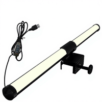 Lampe de bureau LED intelligente pour écran d'ordinateur, protection oculaire, alimentation USB, intensité réglable, style européen, pour le bureau, la lecture et le gaming