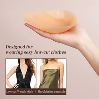 Couvre-mamelons adhésifs réutilisables en silicone haute performance couleur chair pour danseuses