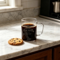 Tasse en verre épaisse de style nordique créatif pour la maison, idéale pour le petit-déjeuner, le lait, le jus, le café, bouteille d'eau en verre, Ali Baba