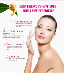 Private Label Anti Wrinkle Whitening Hyaluronic Acid Anti Acne Women's <b>Skin</b> Care Snail Serum - Product Image 3