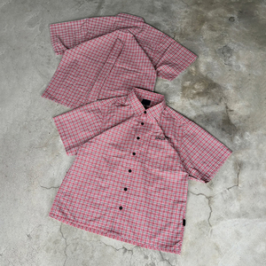 Custom Men Plaid <b>Shirts</b> Manufacturer Boxy Fit Oversized Cropped Casual <b>Short</b> <b>Sleeve</b> Blank Plaid Summer <b>Button</b> <b>Up</b> <b>Shirt</b> For Men - Product Image 5